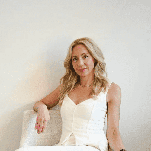 Portrait of Maxine Montpetit, a professional stylist at Salon Felice Uptown, showcasing their expertise and style.